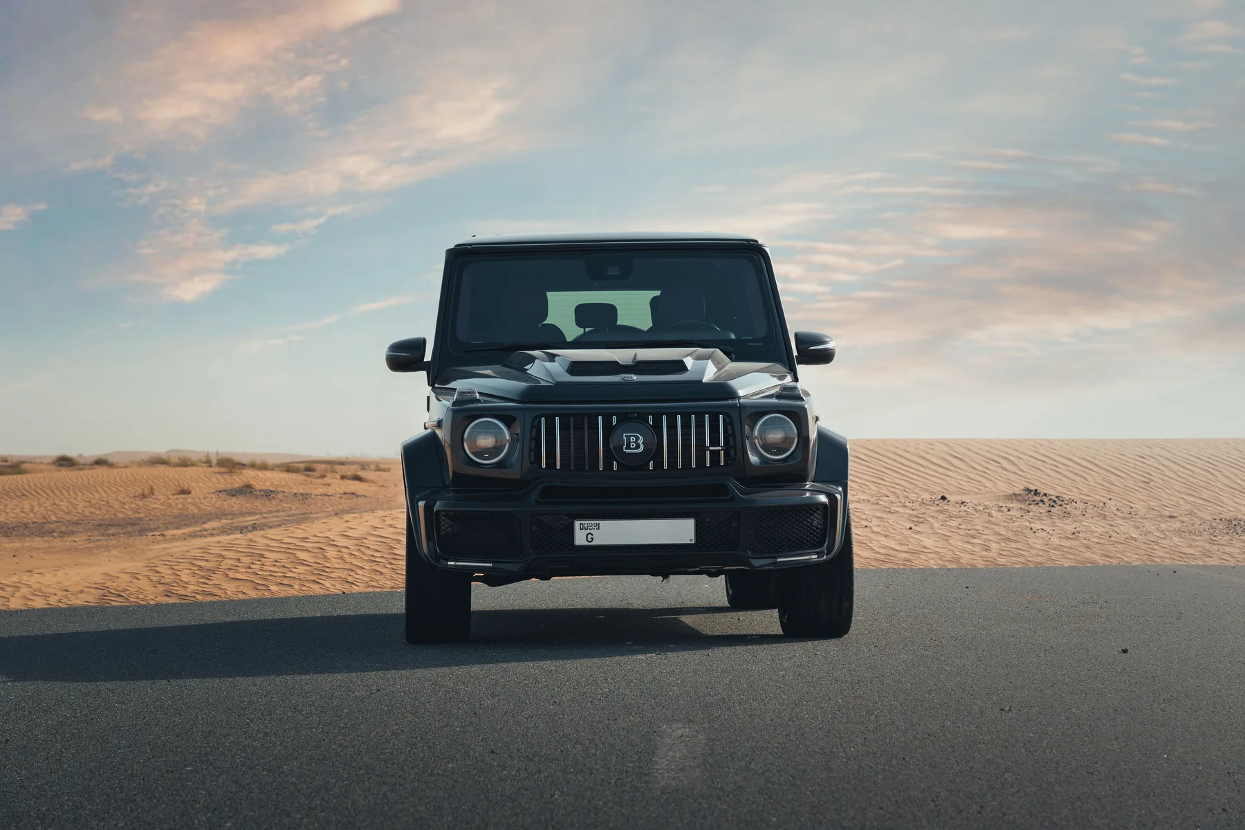 Mercedes Classe G sur route